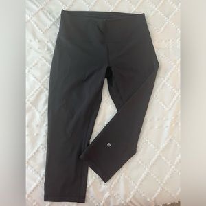 Wunder Train High - Rise Crop ~ 20” BLK